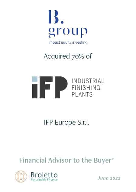 Broletto Corporate Advisory Img Tracking Records IFP Europe