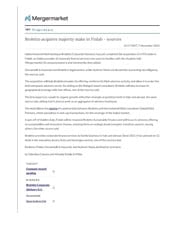 Broletto Corporate Advisory Press Release Mergermarket 2022 11 07